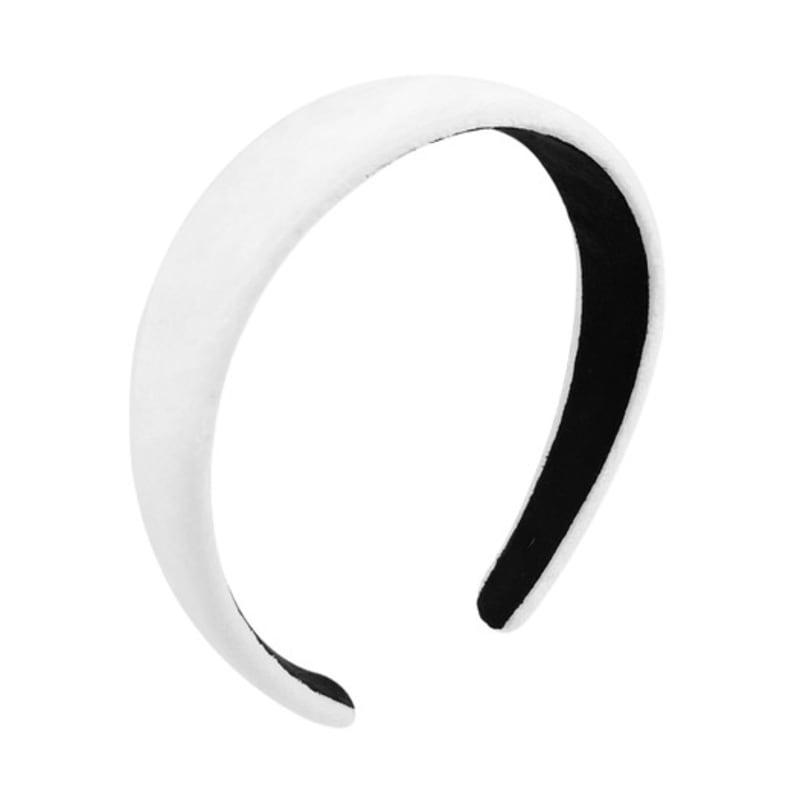 VVV Бельбоа Объемная повязка для волос _ Белая