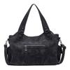 2025 Women's Retro Large-Capacity Frosted Tote, Shoulder, and Crossbody Bag