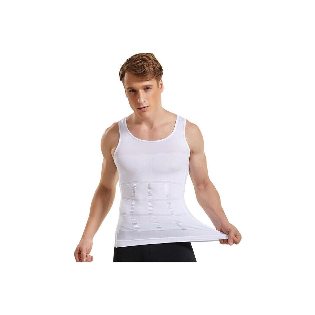 Дышащий удобный мужской спортивный корсет для гинекомы и тонера для живота