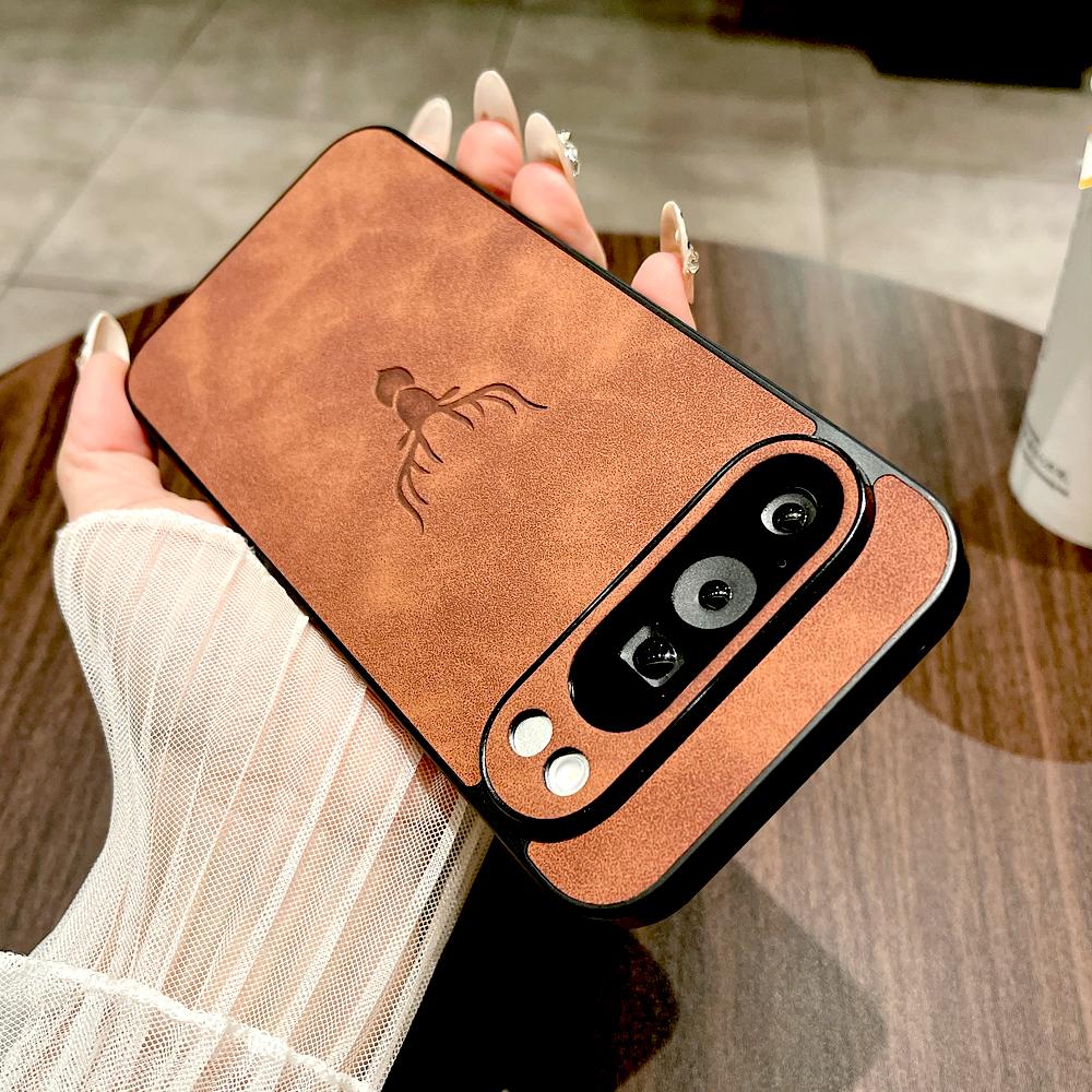 Retro Leather Case For Google Pixel 10 9 8 7 Pro XL A 9A 8A 7A 9Pro 8Pro 7Pro Pixel 9 8 7 Pro XL A 9A 8A 7A Phone Retra Cover