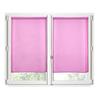 Rideaux - Monna - Brise Bise - 60 X 160 Cm - 100% Polyester - Fuchsia