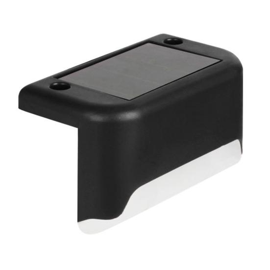 Солнечная палубная лампа Водонепроницаемый погодный IP65 Светостойкий датчик Простая установка Длинный срок службы Декоративный АБС-пластик