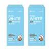 Белые хлопковые ежедневные прокладки, обычный размер, 90 прокладок в упаковке × 2 упаковки