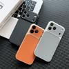 Чехол для телефона с текстурой из ПУ кожи для Apple IPhone 11 12 13 14 15 16 17 Pro Max Plus Защитная крышка Тонкий