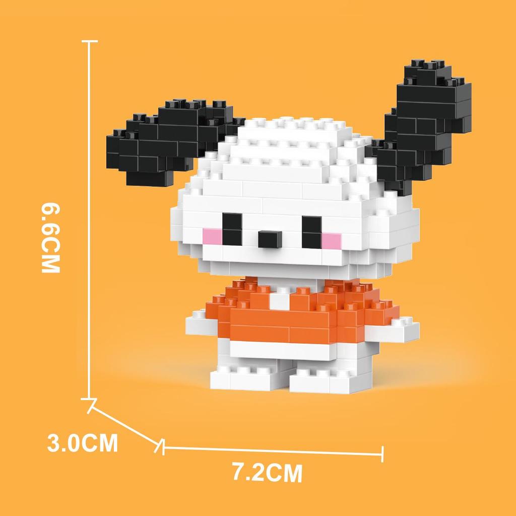 LEGO-Compatible Mini Building Blocks: Cartoon Figurines & Educational Toys