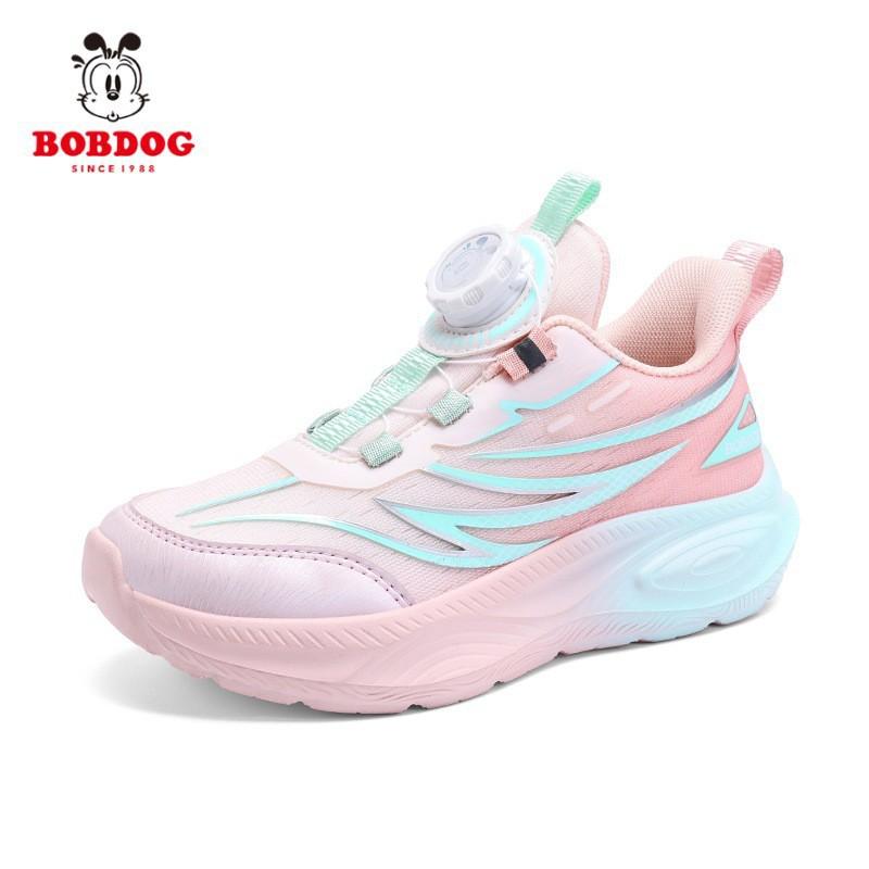 Babu Boys 'sneaker Mesh Breathable Middle Children's Swivel Buckle Girls' Lightweight Running Shoes