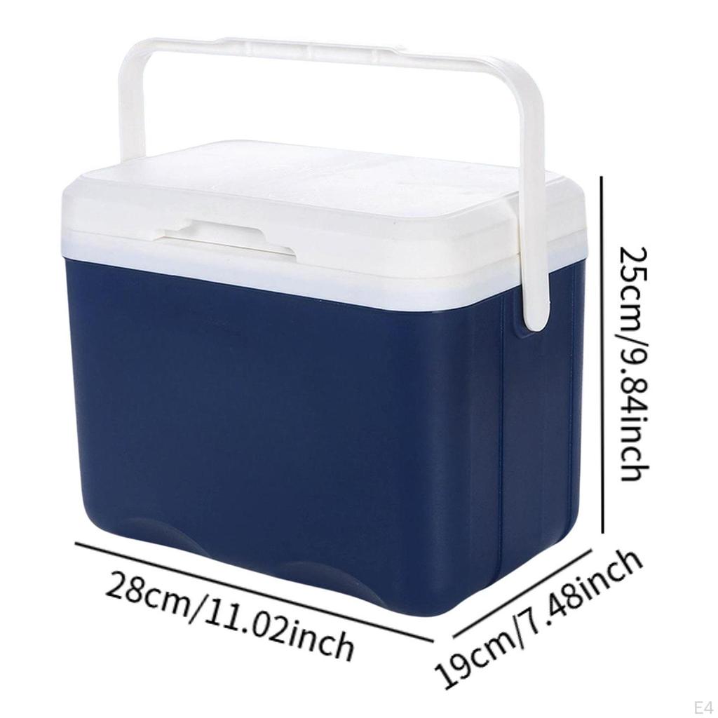 6L Cooler Box for Food Storage Hot/Cold Retention Container Outdoor Activities