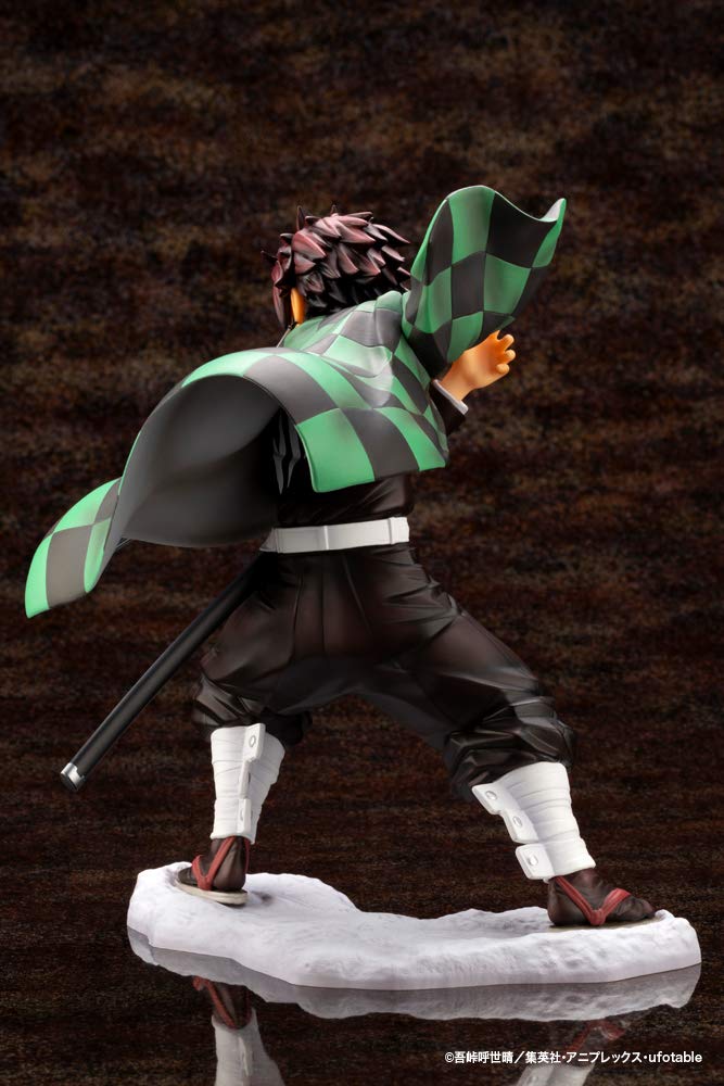 ARTFX J Demon Kimetsu No Yaiba Tanjiro Kamado Scale PVC Painted Finished Figure Slayer 1/8