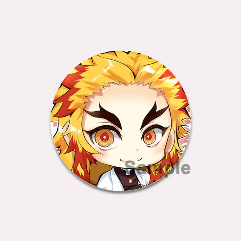 32/44/58 мм мультяшные броши ручной работы «Убийца демонов» Камадо Тандзиро/Хашибира Иносукэ, булавка Кочоу Синобу/Камадо Незуко Цуюри Канао, значок