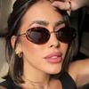 New Vintage Round Sunglasses Women Men Brand Circular Sun Glasses Female Oval Eyewear Oculos De Sol for Male Female Eyeglasses