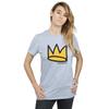 Riverdale Womens/Ladies Jughead Hat Logo Cotton Boyfriend T-Shirt