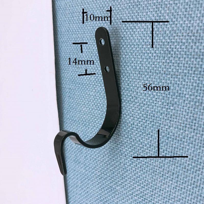 Clothes Hat Hook Bathroom Hook Flower Pot Support Iron Planter Hook Stand Balcony Decoration for Flowers Durable Flowerpot Plant Hanger Bracket