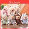Pvc Cute Face Doll Pendant Plush Toy With Short Plush Children For