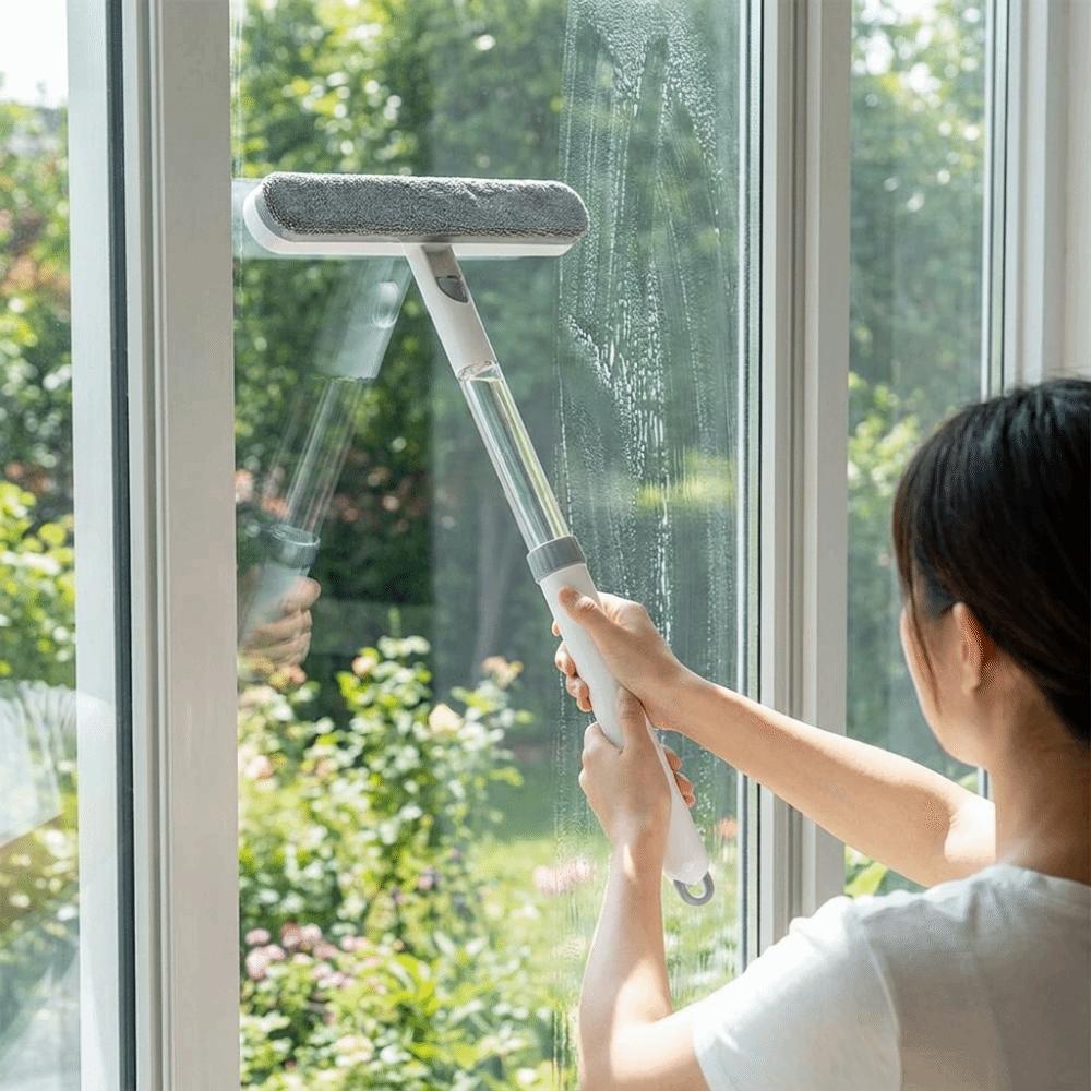 Retractable Glass Wiper Extendable Mirror Cleaner Multifunctional Shower Squeegee Mirrors