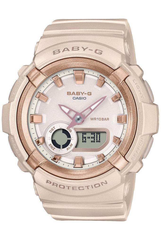 Часы Casio Baby-G (Официальный японский продукт) BGA-280-7AJF / -280BA-4AJF Женские Розовый / Белый