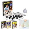 Магнитная игра со шнурком, игра для семьи и вечеринки, для путешествий и кемпинга - головоломки, стратегические игры, игры для 2 игроков для детей и взрослых