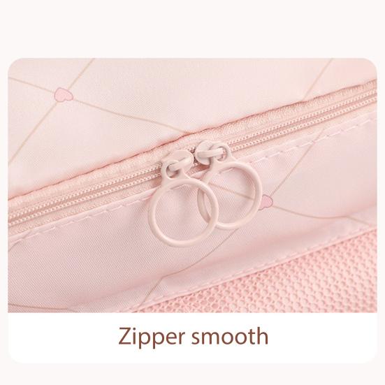 Travel Organizer Bag Large Capacity Foldable Storage Pouch with Multiple