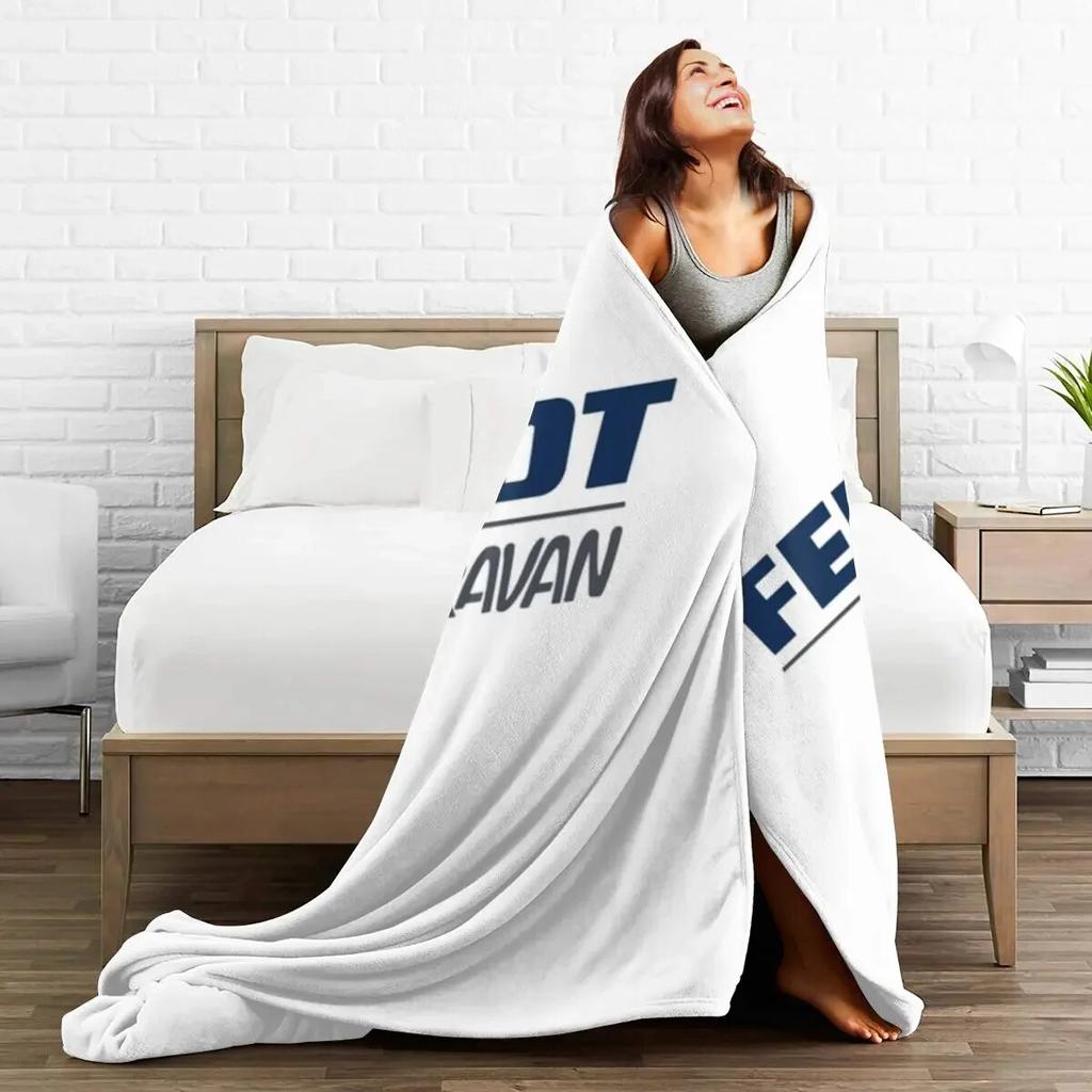 Одеяло Fendt Caravan, мягкое теплое фланелевое одеяло, плюшевое одеяло для кровати, гостиной, пикника, путешествия, домашнего дивана