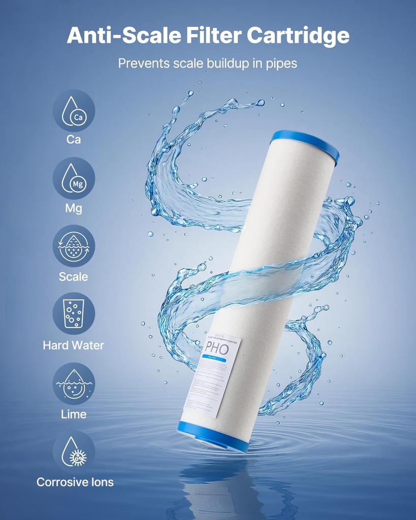 VEVOR Whole House Water Filter Replacement Cartridge