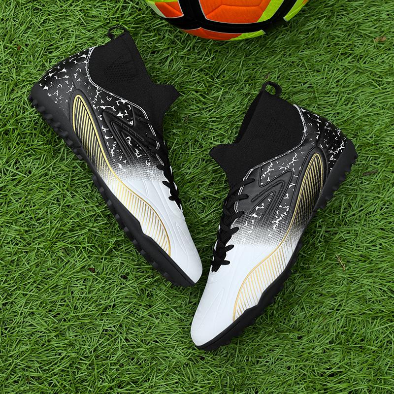 Мужские высокие носки 35–45, футбольные бутсы TF Broken Nails, молодежная спортивная обувь, футбольные тренировочные кроссовки, футбольные бутсы для мальчиков