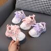 Children's Dad Shoes Spring New Model Girls' Non-Slip Soft Sole Sneakers Toddler Girls' Running Shoes Trendy