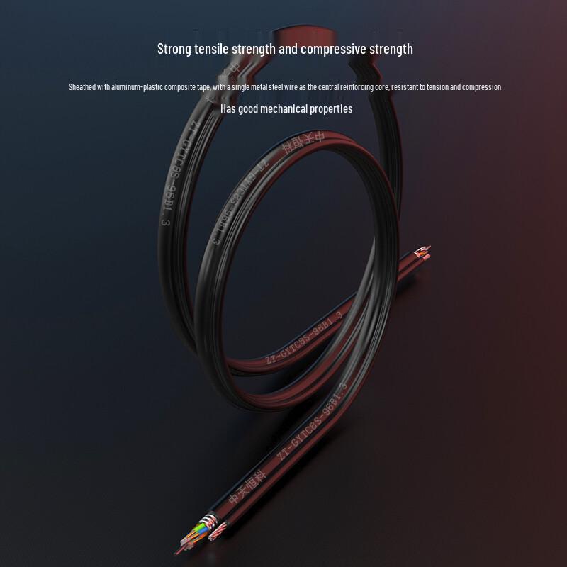 Zhongtian Hengke GYTC8S Self-Supporting Outdoor Fiber Optic Cable
