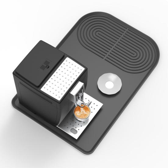 Силиконовый коврик для кофеварки Кухонный коврик для сушки столешницы Противоскользящий Прямоугольный Быстросохнущий Для посуды Чаши