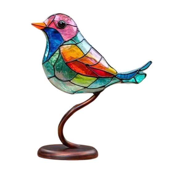 Практичная скульптура птицы, удобное прикосновение, изысканная декоративная