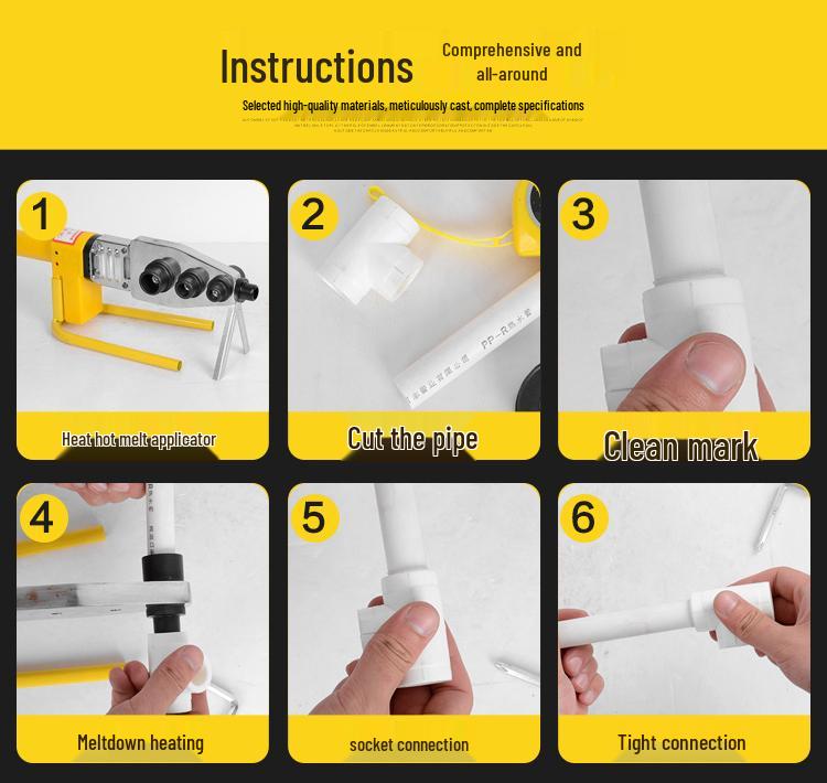 All-Copper PPR Double Union Ball Valve for Hot Melt Pipe - 20mm, 25mm, 32mm (1/2", 3/4", 1")