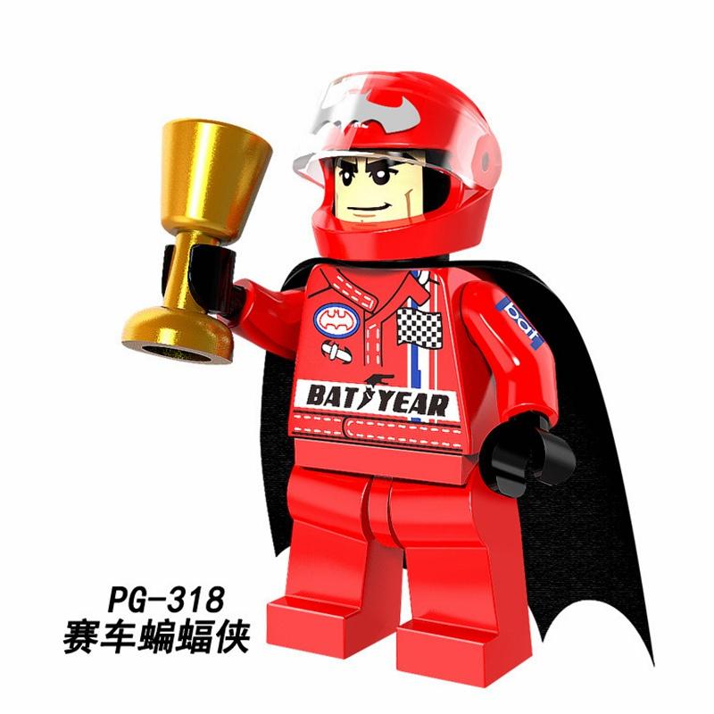 Минифигурки DC Super Heroes Бэтмен Супермен Аквамен Чудо-Женщина Лига Справедливости Строительные Блоки Игрушки