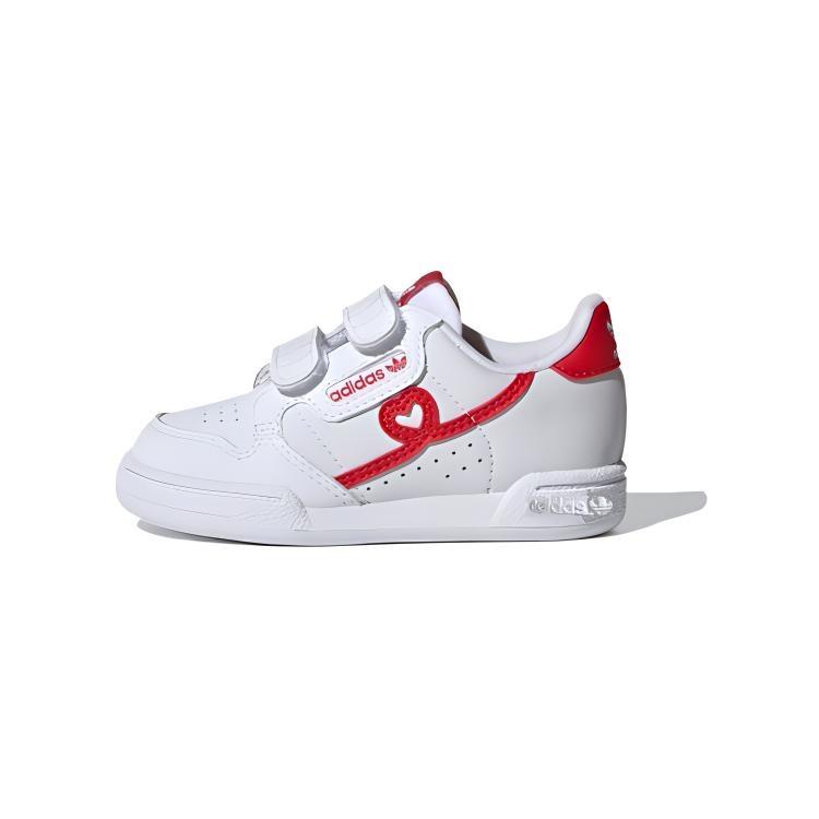 (TD) adidas Continental 80 Cf I 'White Red' Baby FY2580