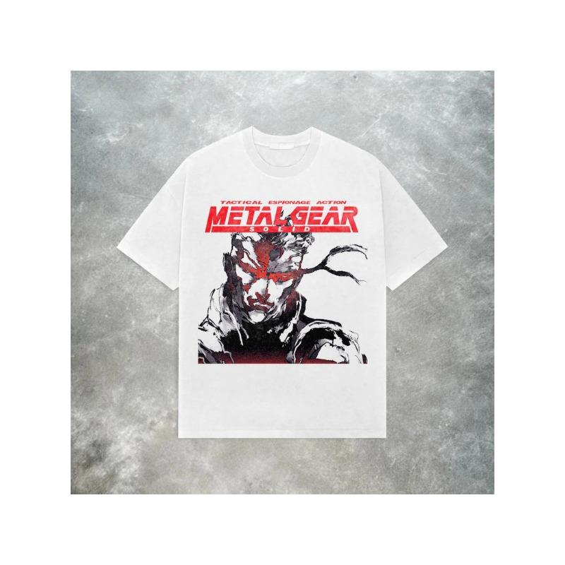 Retro Pop Culture Art Printed Tshirt Retro Street Tshirt Summer New Casual Fashion Unisexs and Womens Same Tshirt
