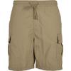 Short Cargo - Urban Classics - Vert Kaki - 100% Polyester - Taille Élastique - Poches Cargo