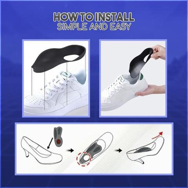 Стелька для поддержки свода стопы с выравниванием плоской стопы Стельки для плоской стопы для ног Легкость давления движения воздуха Демпфирующая подушка Стелька с подкладкой