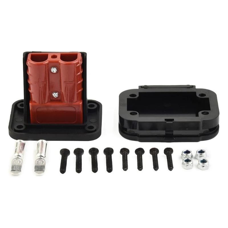 1 шт. 50A кабельные соединители, вилка для разъема Anderson, кронштейн для скрытого монтажа, крышка панели для каравана, кемпера, лодки, грузовика