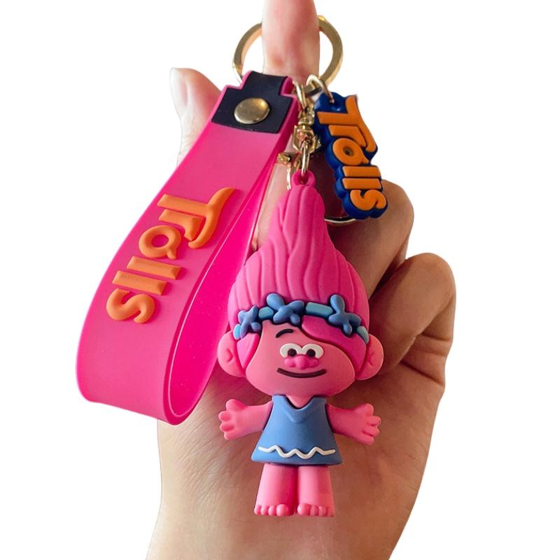 Cute Magic Elf Keychain Adorable Metal Bag Pendant Creative Car Accessory Wholesale