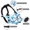 Adjustable Dog Muzzle Mask Breathable Mouth Basket Silicone Muzzles Anti Bite Barking Mesh Halter Pet Safe Training Accessories