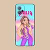 Emilia Mernes Pretty Phone Case for Huawei P60 P50 P40 P30 P20 P10 P9 P8 Pro Lite Plus Black Cellphones Smartphone Cover