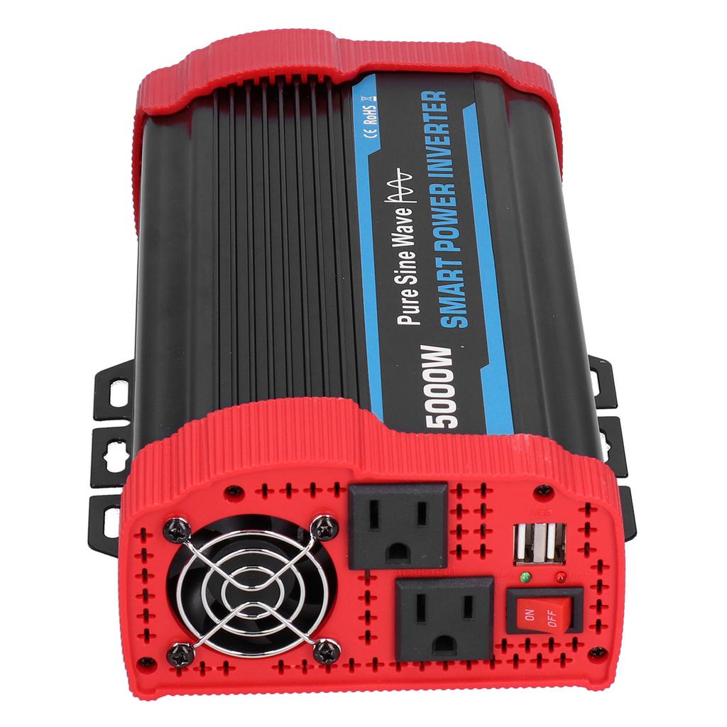 Power Inverter Pure Sine Wave Universal 5000W Peak DC12V To 110?120V for Automotive