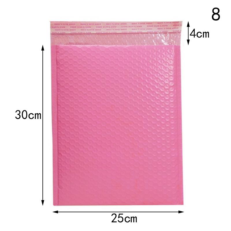 10X Pink Bubble Bag Mailer Plastic Padded Envelope Shipping Bag Packaging