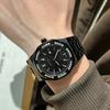 Luxury Men Wristwatch Quartz Movement Octagonal Case with Rhinestone Bezel Blue Dial Steel Bracelet Date Watches