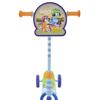 Trottinette à 3 roues pour enfants - M.V. Sports - Édition Deluxe - Autocollants Bluey - Cadre en acier robuste