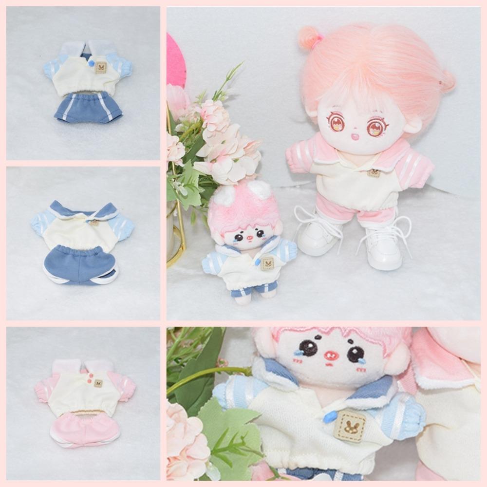 Colorful OB11 Doll Jumpsuits 10cm/20cm 1/12 BJD Dolls Skirt BJD Dolls Outfits  Kids Girls Toys