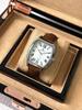 Pablo Raez Barrel Watch: Waterproof Leather Strap, Calendar, Casual Men's Style.