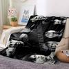 Music Band Flannel Blanket Throw Blanket Soft Warm Sofa Bed Camping Car home Decor Unique Christmas Gift C9301352