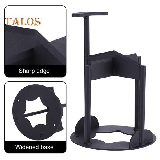 Металлический дровокол, прочный, из высокоуглеродистой стали, ручной дровокол, клин для растопки, для кемпинга, приготовления пищи, портативный инструмент для колки дров