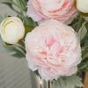 3 Heads Silk Peony Bouquet Single Branch Simulation Flower New Elegant Artificial Flowers