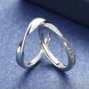 Mobius Couple Rings - Fashionable Open Rings for Valentine's Day & Chinese Valentine's Gift