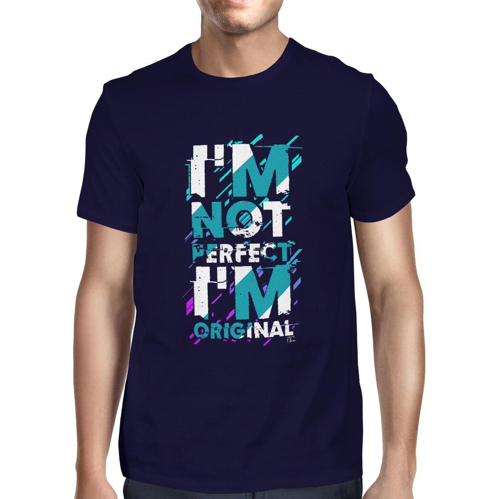 1Tee Mens I'm not Perfect I'm Original T-Shirt