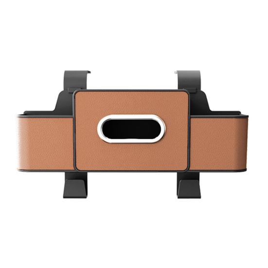 Органайзер для хранения в автомобиле с диспенсером для салфеток, двойными подстаканниками, карманом для телефона, водонепроницаемый ящик для хранения на спинке сиденья для внедорожника, седана, путешествий, повседневного использования